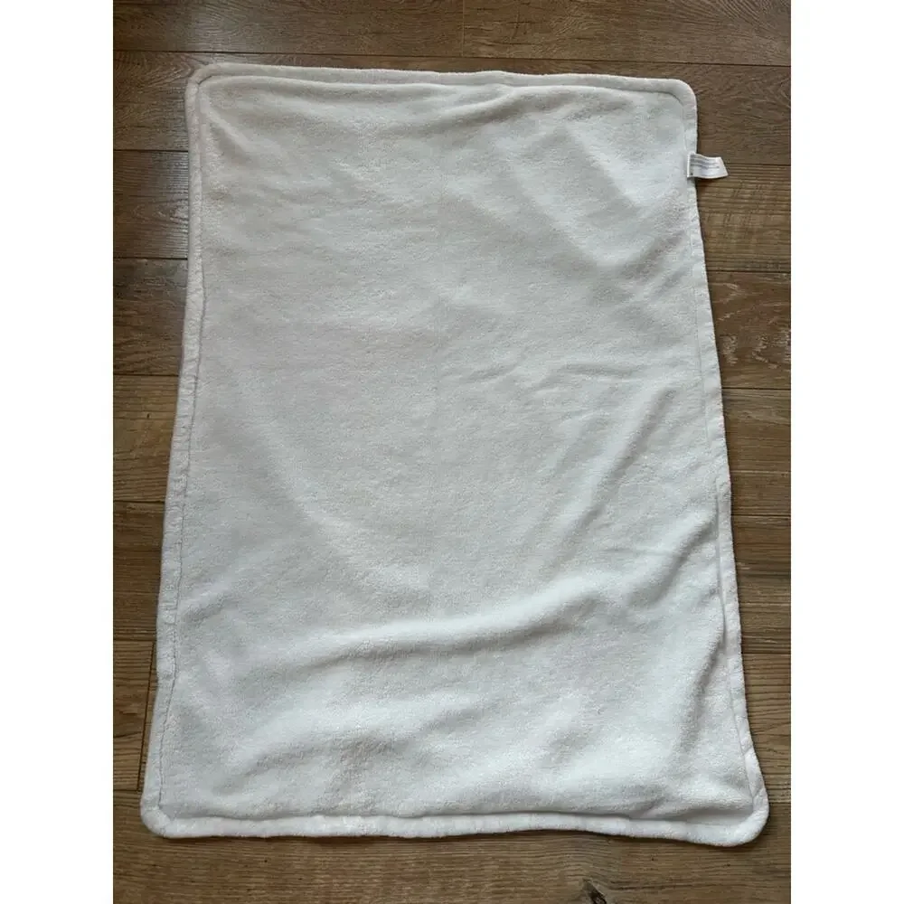 Carter's Gray and White Cow Print Baby Blanket